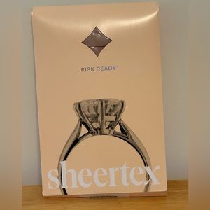 NWT - Sheertex Tights - Nude - Size Large